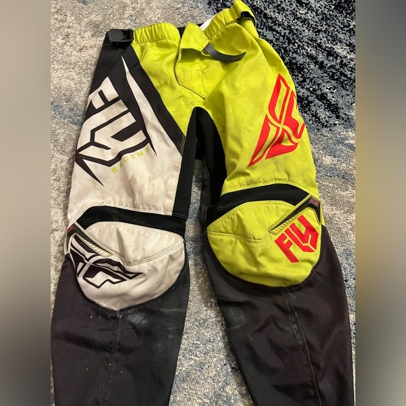 Youth fly racing pants Sz 26 - Picture 3 of 9